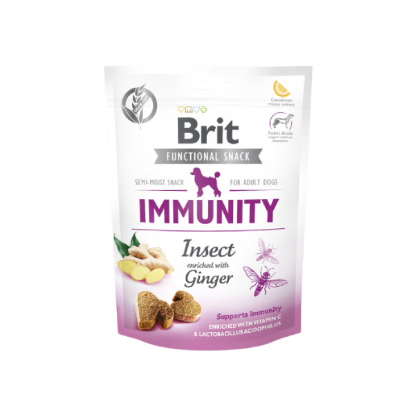 BRIT CARE DOG FUNCTIONAL SNACK IMMUNITY INSECT 150g