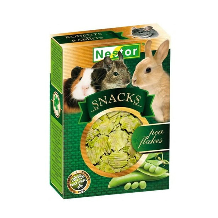 Nestor Snacks Płatki Grochu 55g