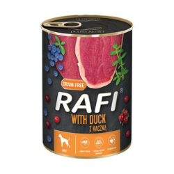Rafi karma mokra dla psa 400g kaczka