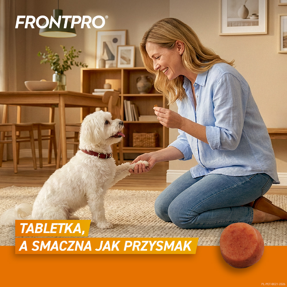 FRONTPRO DOG S 2-4 KG TABL.DO ROZGR.I ZUCIA 11,3 MG- 1 tabletka - obrazek 6