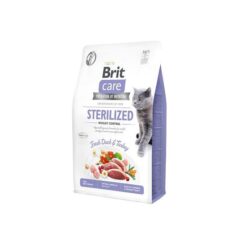 BRIT CARE GRAIN-FREE bezzbożowa, hypoalergiczna formuła dla dorosłych sterylizowanych kotów i kotów z nadwagą
