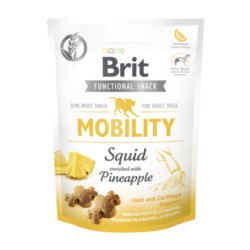 Przysmaki dla psów BRIT CARE DOG FUNCTIONAL SNACK MOBILITY SQUID 150g