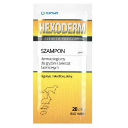 EUROWET Hexoderm - szampon dermatologiczny dla gryzoni 20 ml