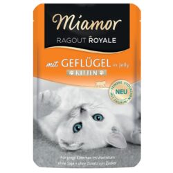 Miamor Ragout Royale Kot Kitten Mokra Karma z drobiem 100g