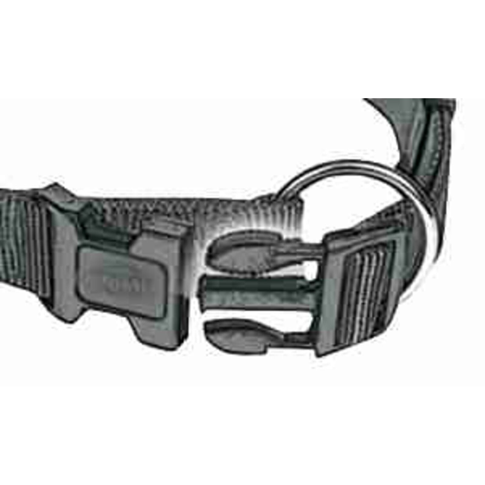 OBROŻA NYLON 22-35cm/10mm królewski niebieski - obrazek 2