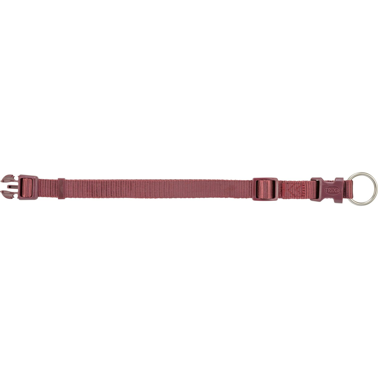 Premium, obroża, dla psa, bordowa, S–M: 30–45 cm/15 mm - obrazek 2