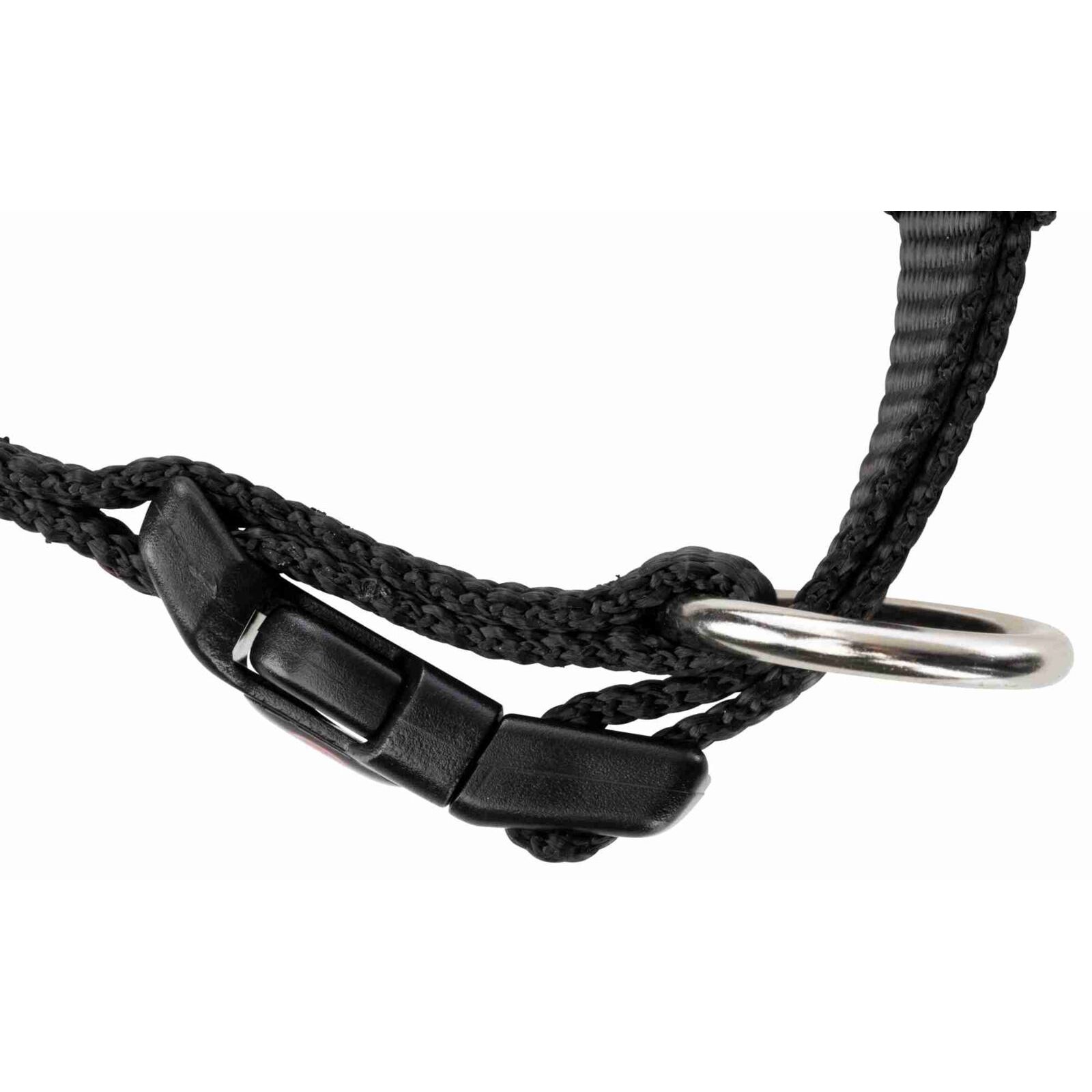 OBROŻA NYLON 35-55cm/20mm CZARNA - obrazek 3