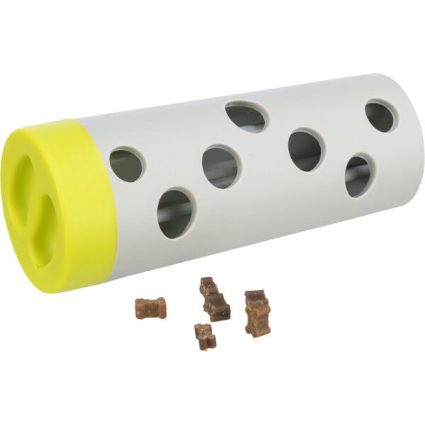 Zabawka dla psa Dog Activity Snack Roll'/ Rolka do przysmaków śr. 6/5×14 cm, szara - obrazek 3