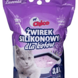 Chico żwirek silikonowy 3,8l compact lawenda