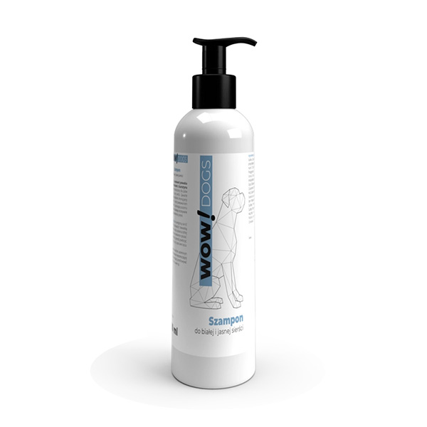 WOW! DOGS Szampon do białej i jasnej sierści 250 ml