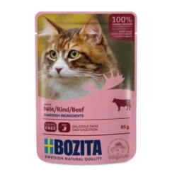 BOZITA Kawałeczki w sosie 85g Wołowina
