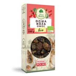 BIO Dzika róża owoc 100 g dla królików i gryzoni