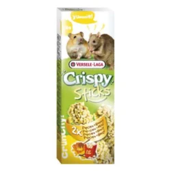 VL-Crispy Sticks Hamsters-Rats popcorn & Honey 100g - 2 kolby popcornowo-miodowe dla chomików i szczurków