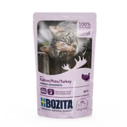 BOZITA Kawałki w sosie z indykiem (saszetka) 85g