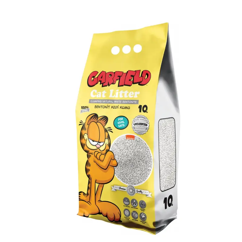 Garfield, żwirek bentonit dla kota, naturalny 10L