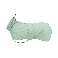 CityStyle Dublin, płaszczyk przeciwdeszczowy, dla psa, szałwiowy, L: 62 cm