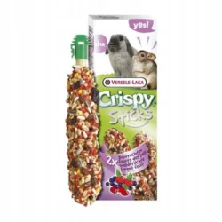 VL-Crispy Sticks Rabbits-Chinchillas Forest Fruit 110g - 2 kolby owoce leśne dla królików i szynszyli