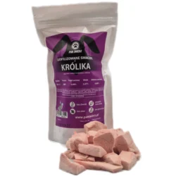 Liofilizowane smaczki z królika 70g.