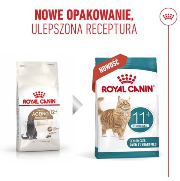 Royal Canin FHN Cat Ageing Sterilised 11+ 0,4kg - obrazek 5