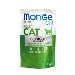 MONGE GRILL Cat Adult Królik 85g MONGE GRILL Cat Adult Królik 85g MONGE GRILL Cat Adult Królik 85g MONGE GRILL Cat Adult Królik 85g