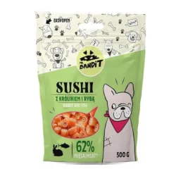 MR. BANDIT SUSHI - królik z rybą 500g