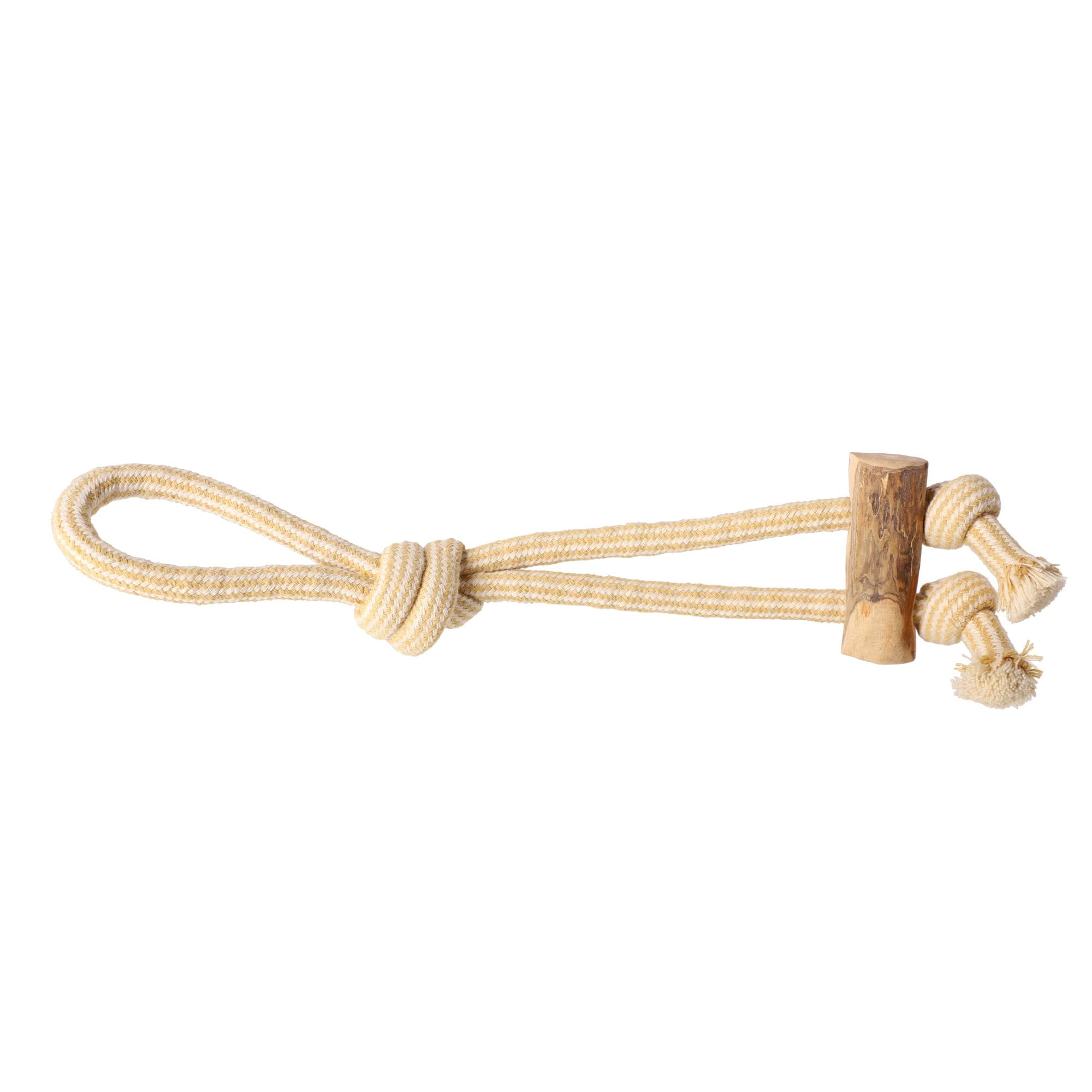 PSIA-KAWKA - PRZECIĄGACZ | gryzak z drewna kawowego 37 CM