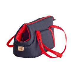 Torba transportowa z wyjmowaną poduchą i wszytym zapięciem do obroży POWER