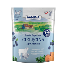 Baltica karma sucha dla malych ras, Cielęcina z jagnięciną 1kg