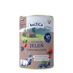 BALTICA SMAKI REGIONÓW Jeleń z owocami leśnymi 400g