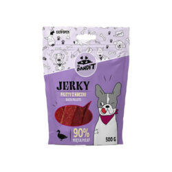 Mr. Bandit Jerky Przysmak dla Psa Filety Kaczka 500g