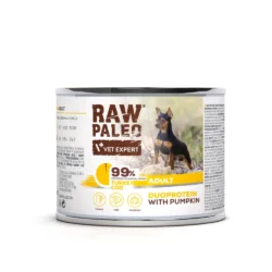 RAW PALEO TURKEY&COD ADULT CAN - mokra karma dla psów dorosłych duoproteina indyk z dorszem