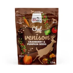 Sucha karma dla psa Dziczyzna, żurawina i pestki dyni 1.5kg