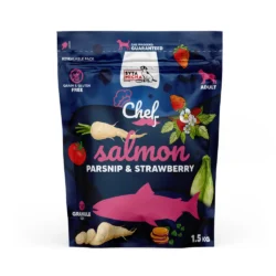 Syta Micha Sucha karma CHEF dla psa Łosoś, pasternak i truskawka 1.5kg