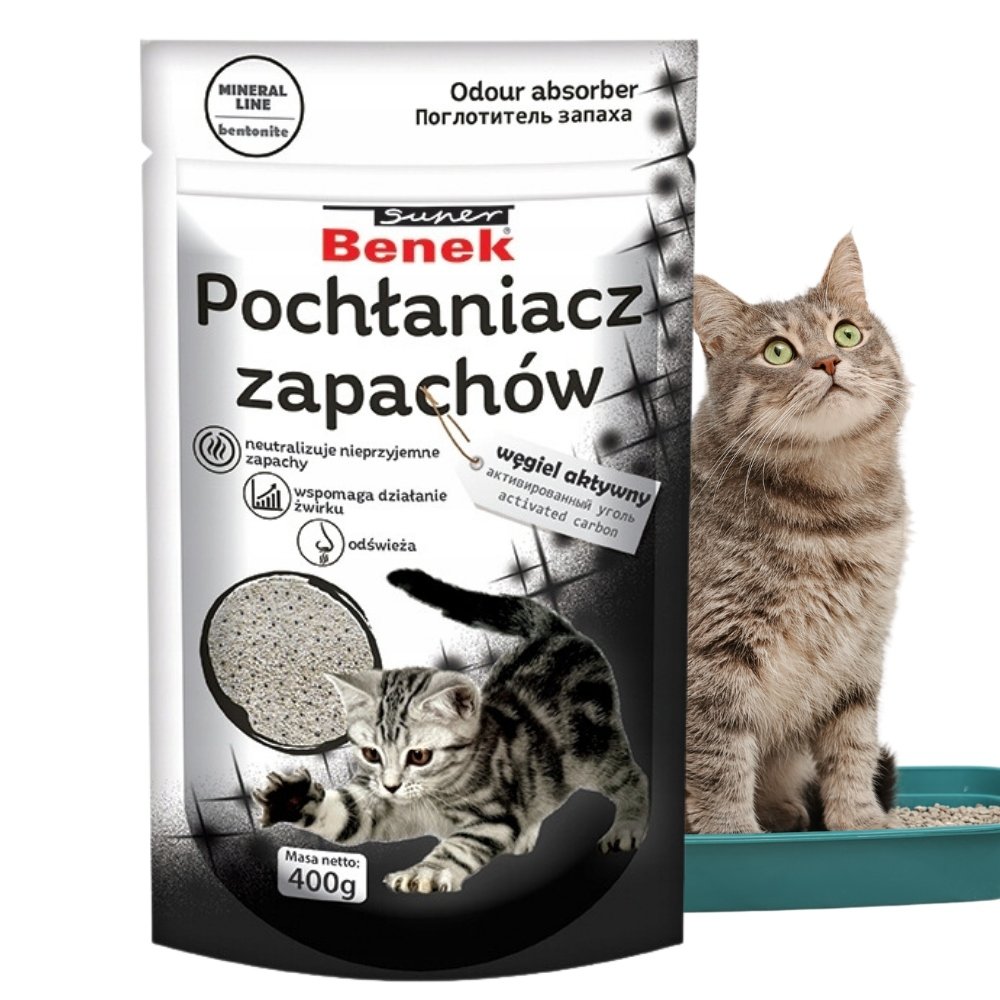 SUPER BENEK Neutralizator 400g z węglem aktywnym - obrazek 2