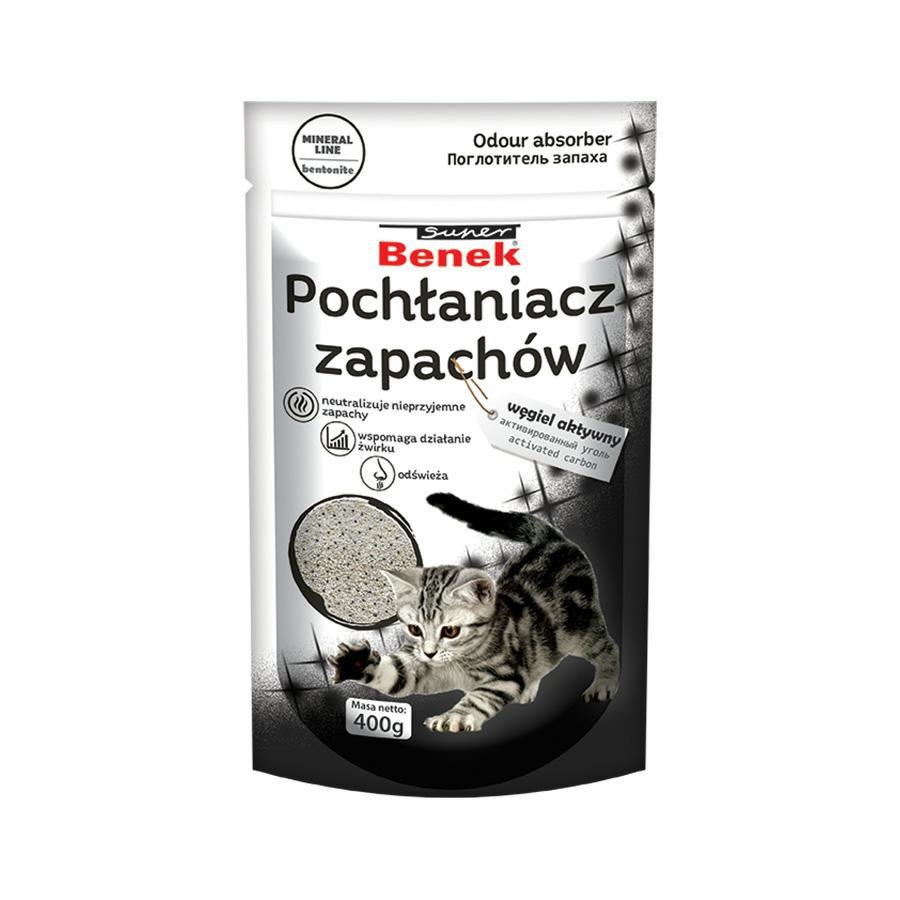 SUPER BENEK Neutralizator 400g z węglem aktywnym