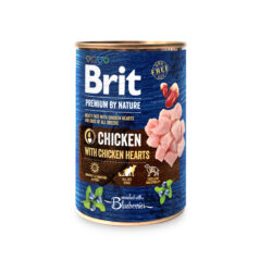 Brit Premium by Nature, kurczak z sercami, 400 g
