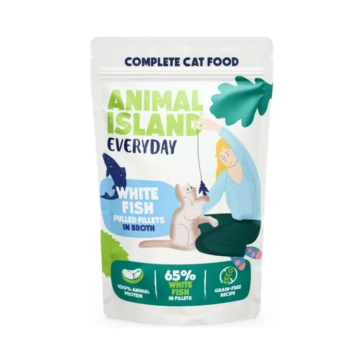 Animal Island White fish dal kota 85g